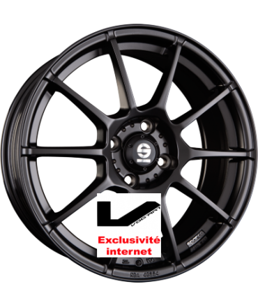 4 jantes SPARCO ASSETTO GARA Matt Black