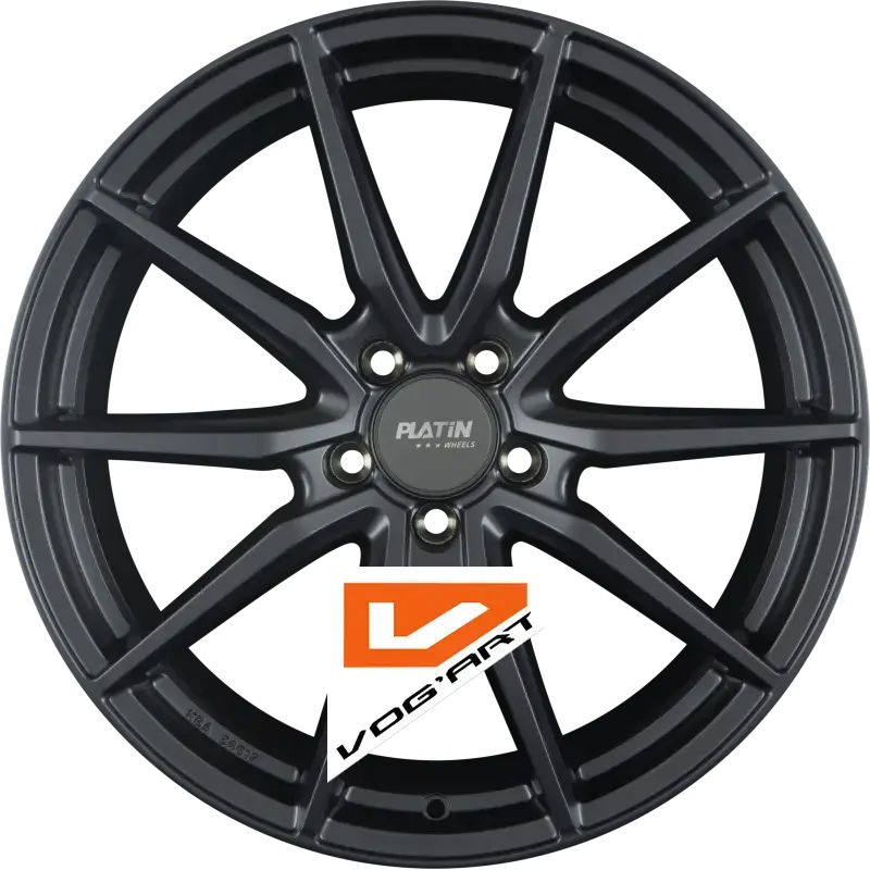 4 Jantes PLATIN P 109 Matt Graphite 19″ | Jantes alu design by Vog'Art