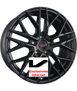 4 jantes SECRET WHEELS SW4 Black Matt