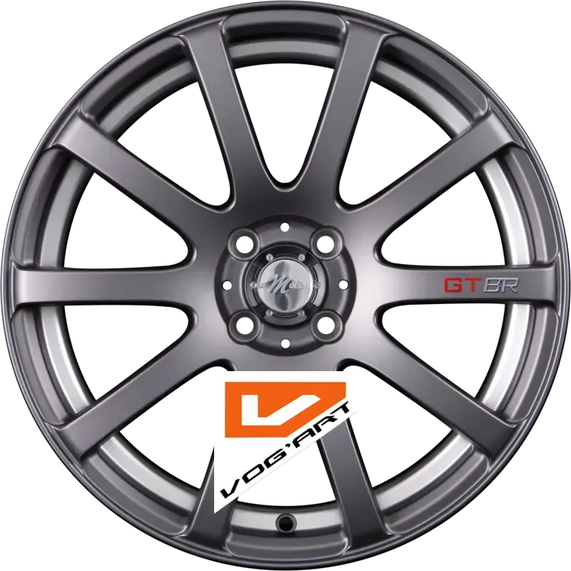 4 Jantes EMOTION-WHEELS STRADA Gunmetal 19″ | Jantes alu design by Vog'Art