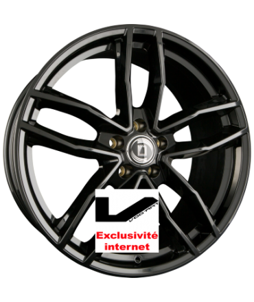 4 jantes DIEWE WHEELS ALITO NERO S - Schwarz Glanz