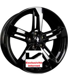 4 jantes 2DRV by WHEELWORLD WH36 Schwarz brillant Lackiert (SW+)