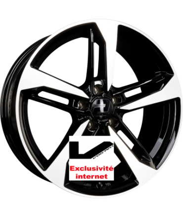 4 jantes 2DRV by WHEELWORLD WH36 Schwarz Hochbrillantpoliert (SP+)