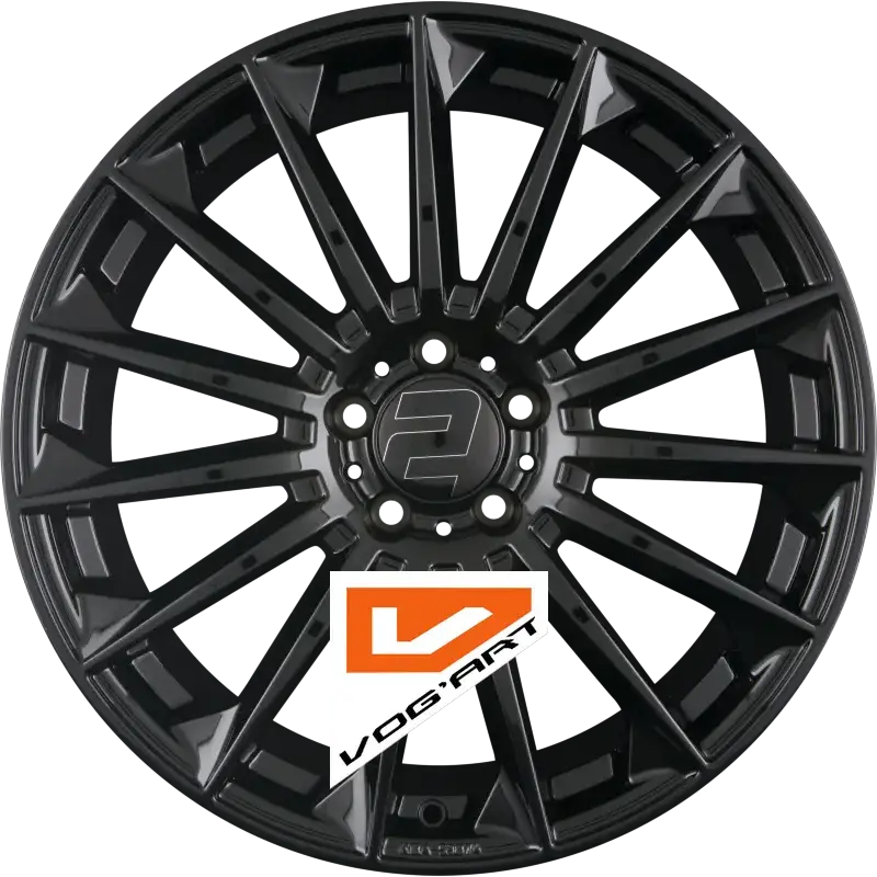 4 Jantes 2DRV by WHEELWORLD WH39 Schwarz Glänzend Lackiert (SW+) 18″ | Jantes alu design by Vog'Art