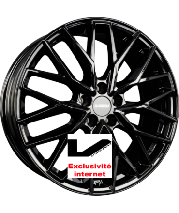 4 Jantes itWHEELS XANA BrillantBlack