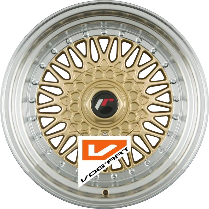 4 Jantes JAPAN RACING WHEELS JR9 Gold 15″ | Jantes alu design by Vog'Art