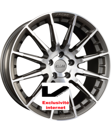 4 Jantes ARCEO WHEELS ASW-03 Titanium Diamond