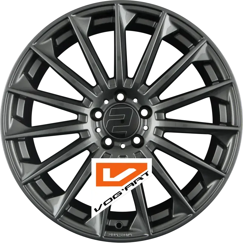 4 Jantes 2DRV by WHEELWORLD WH39 Dark Gunmetal Lackiert (DGM+) 18″ | Jantes alu design by Vog'Art