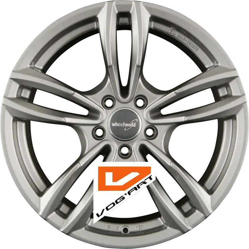 4 Jantes 2DRV by WHEELWORLD WH29 Daytona Grau Glänzend Lackiert (DG+) 18″ | Jantes alu design by Vog'Art