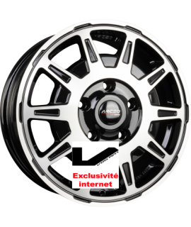 4 Jantes ARCEO WHEELS LT-01 Black Diamond