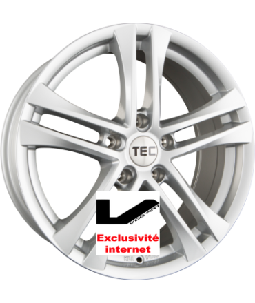 4 Jantes TEC SPEEDWHEELS AS4 Crystal Silver (CS)