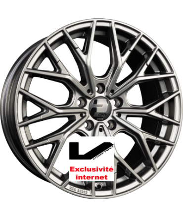 4 Jantes 2DRV by WHEELWORLD WH37 Dark Gunmetal Brillant Lackiert (DGM+)