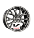 4 Jantes 2DRV by WHEELWORLD WH37 Dark Gunmetal Brillant Lackiert (DGM+)