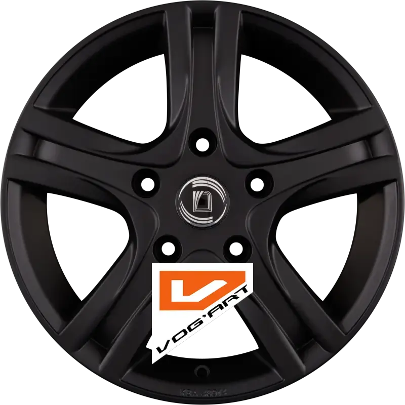 4 Jantes DIEWE WHEELS AMARO NERO - Schwarz Matt 16″ | Jantes alu design by Vog'Art