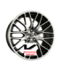 4 Jantes DIEWE WHEELS FINA NERO MACHINED - Black Matt Frontpoliert