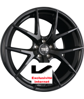 4 Jantes TEC SPEEDWHEELS GT6 EVO Black Glossy (BG)