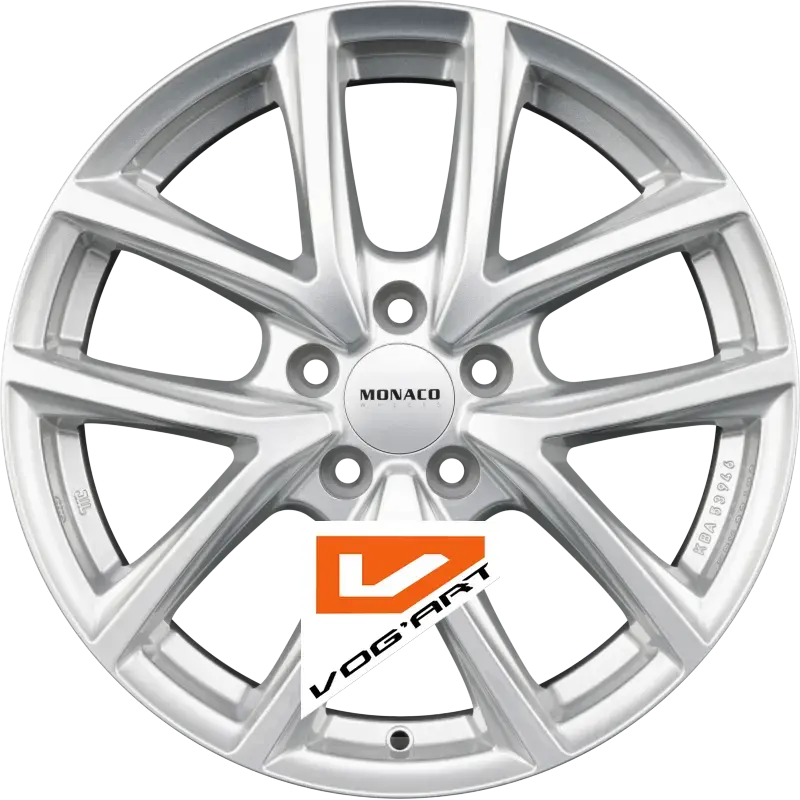 4 Jantes itWHEELS MONACO CL2 Silber 17″ | Jantes alu design by Vog'Art