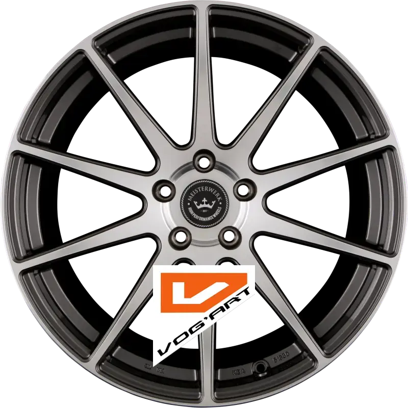 4 Jantes MEISTERWERK WHEELS MW03 Anthracite Polished (HDF) 19″ | Jantes alu design by Vog'Art