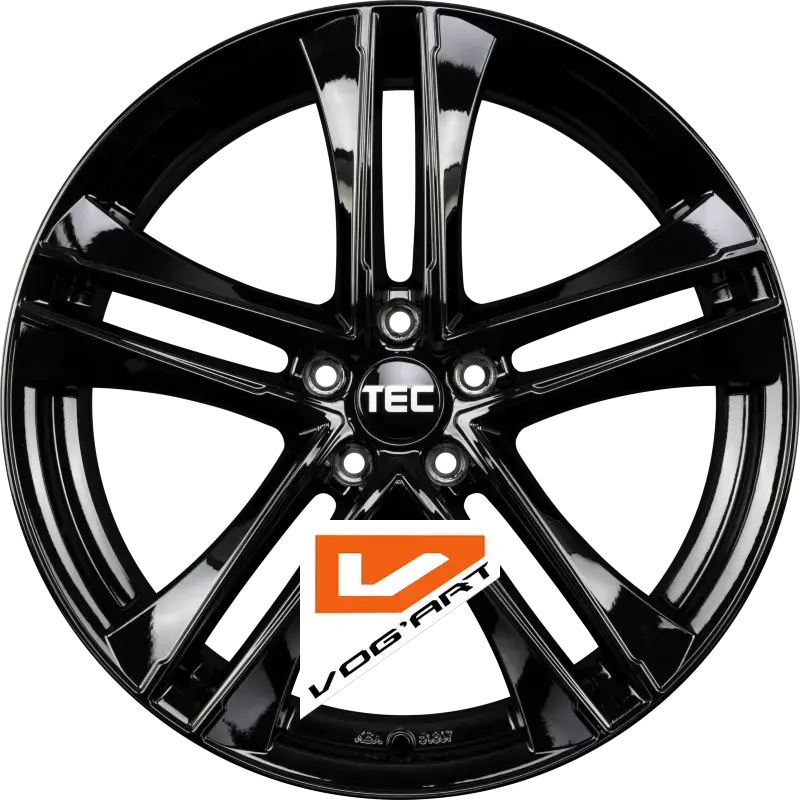 4 Jantes TEC SPEEDWHEELS AS4 EVO Schwarz Glanz (BG) 19″ | Jantes alu design by Vog'Art