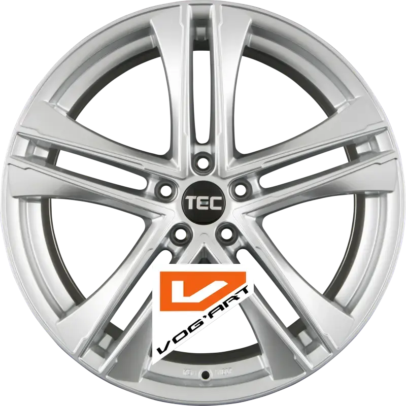 4 Jantes TEC SPEEDWHEELS AS4 EVO Hyper Silber (HS) 19″ | Jantes alu design by Vog'Art