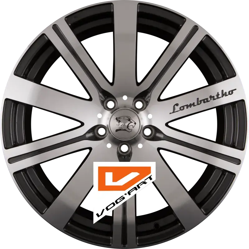 4 Jantes CHEETAH WHEELS LOMBARTHO LX Gunmetal Front Polished 21″ | Jantes alu design by Vog'Art