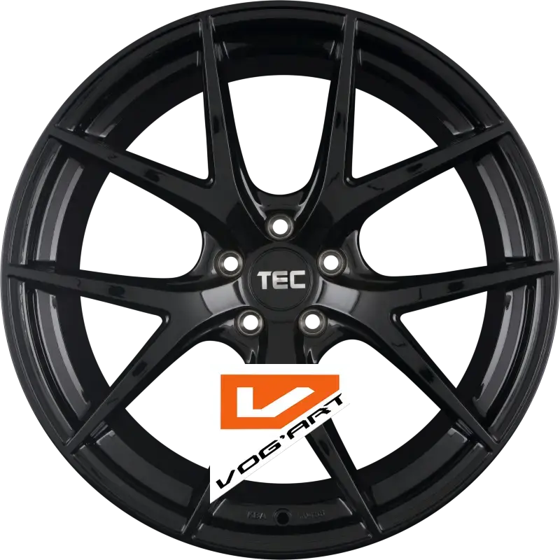 4 Jantes TEC SPEEDWHEELS GT6 EVO Black Glossy (BG) 18″ | Jantes alu design by Vog'Art