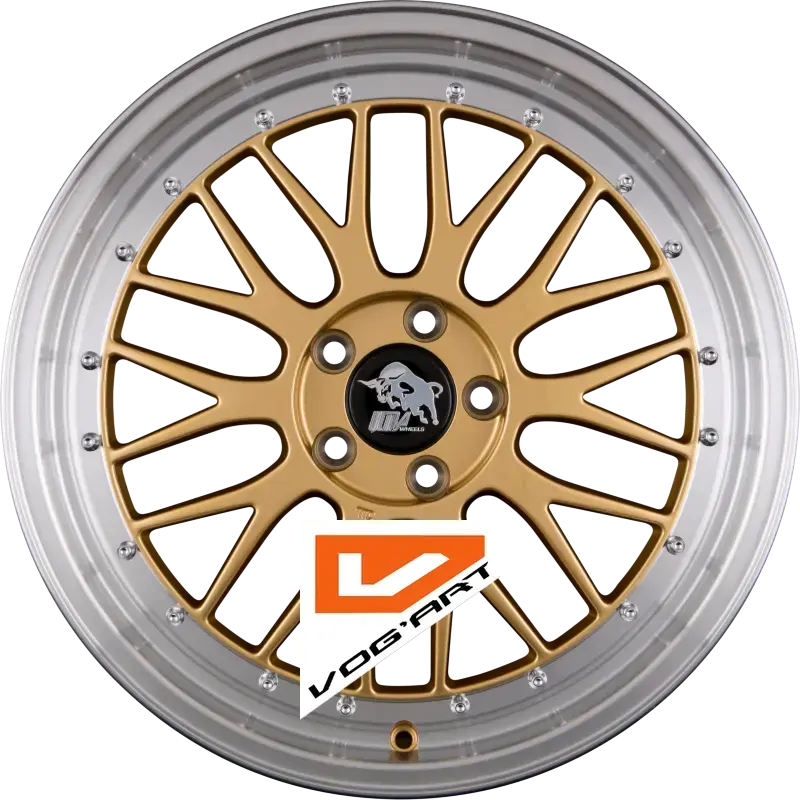 4 Jantes ULTRA WHEELS UA3-LM Gold Rim Polished 18″ | Jantes alu design by Vog'Art