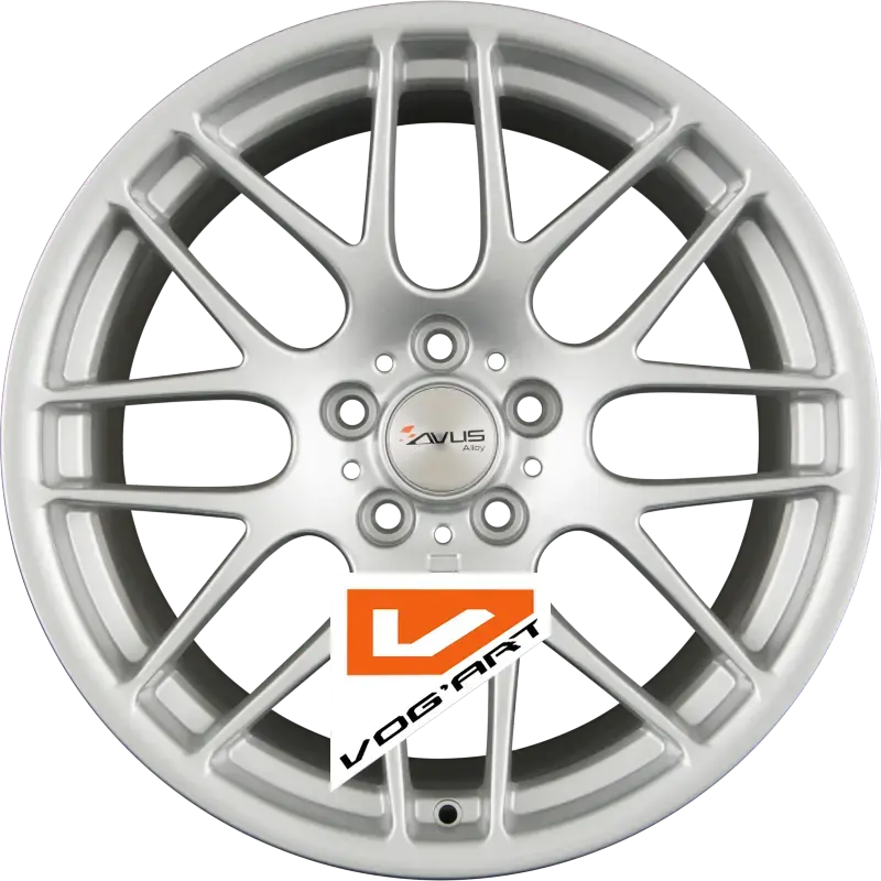 4 Jantes AVUS Racing AC-MB4 Hyper Silver 19″ | Jantes alu design by Vog'Art