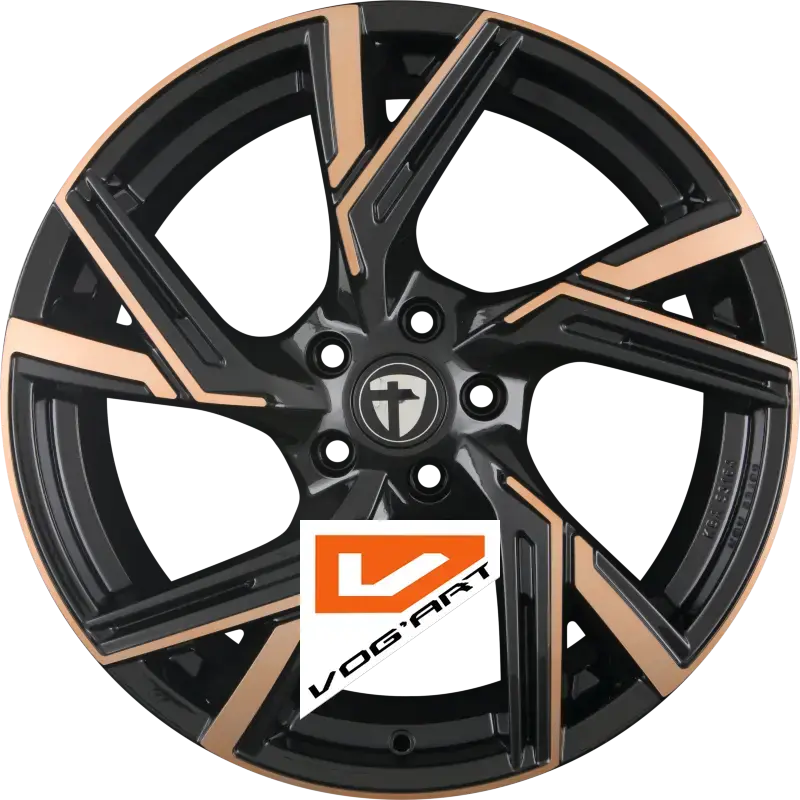 4 Jantes TOMASON AR1 Black Copper 19″ | Jantes alu design by Vog'Art