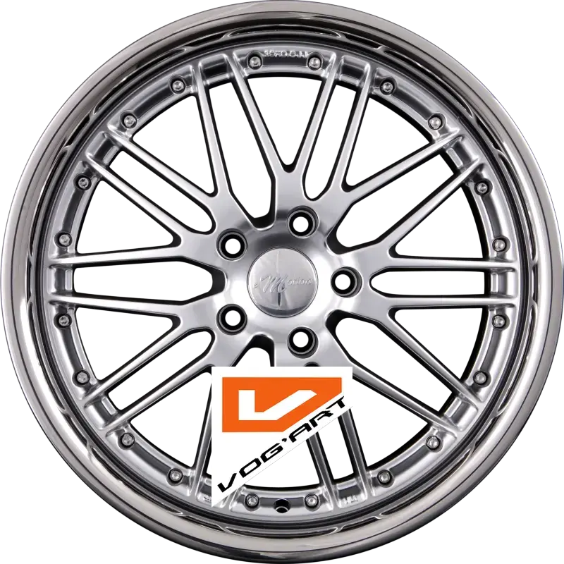 4 Jantes EMOTION-WHEELS WASABI Hyper Silber mit Inox Edelstahlbett 20″ | Jantes alu design by Vog'Art