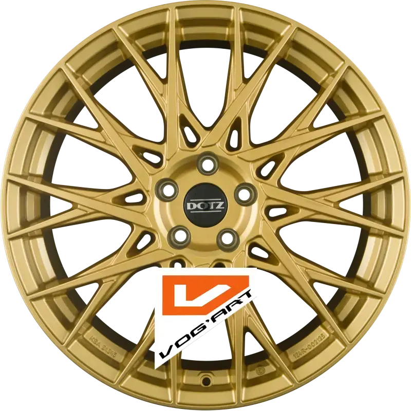 4 Jantes DOTZ FUJI GOLD - Gold 18″ | Jantes alu design by Vog'Art