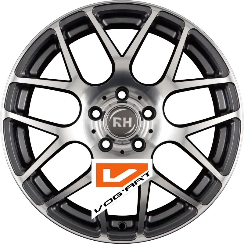 4 Jantes RH ALURAD NBU RACE Anthrazit Voll Poliert 19″ | Jantes alu design by Vog'Art