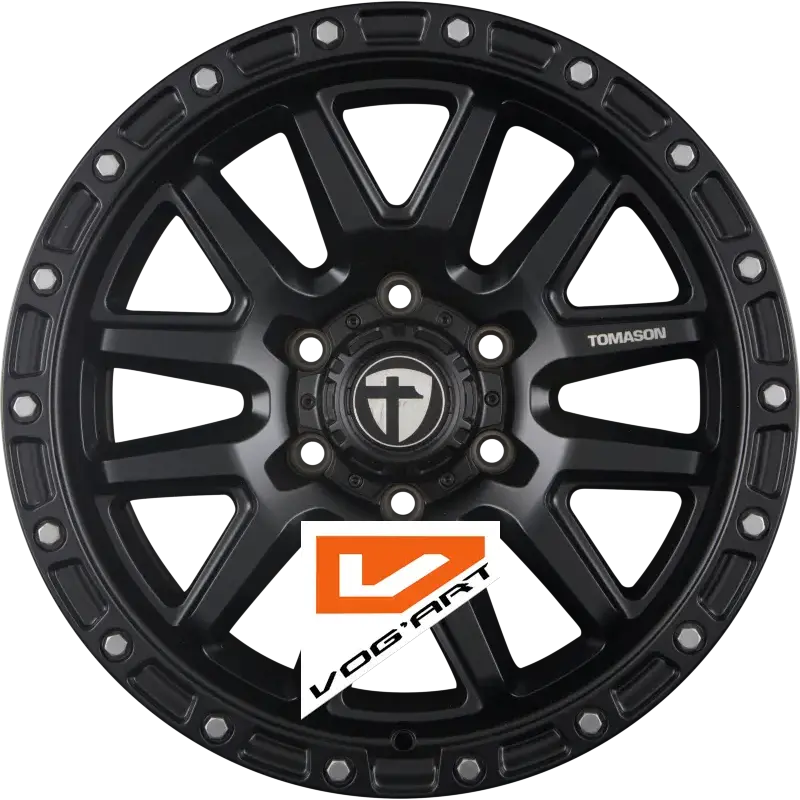 4 Jantes TOMASON TN OFFROAD Black Painted 18″ | Jantes alu design by Vog'Art