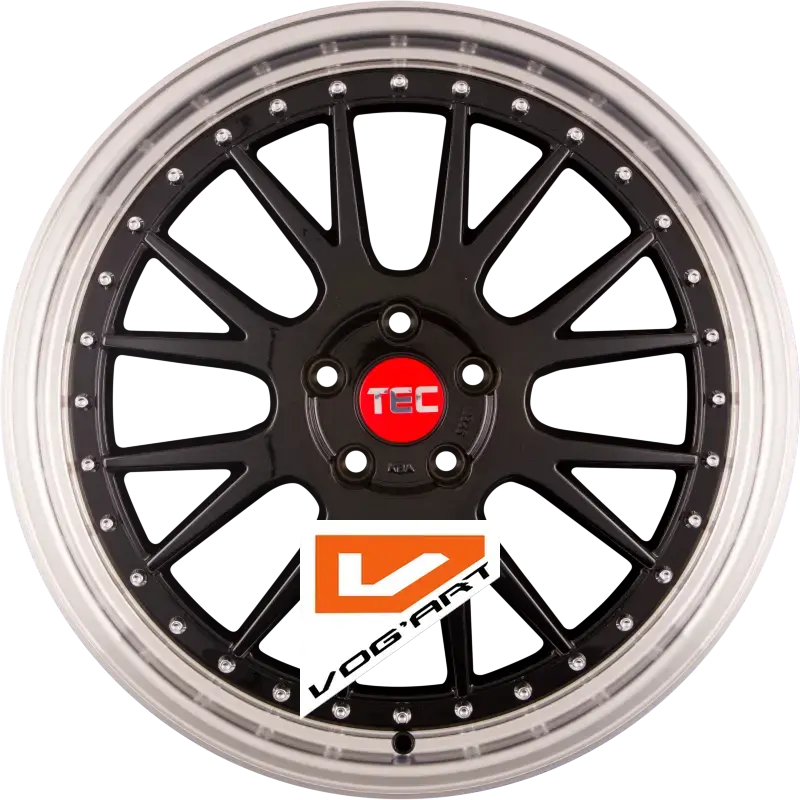 4 Jantes TEC SPEEDWHEELS GT EVO Schwarzglanz Hornpoliert 19″ | Jantes alu design by Vog'Art