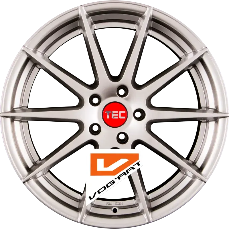 4 Jantes TEC SPEEDWHEELS GT7 Hyper Silver (HS) 19″ | Jantes alu design by Vog'Art