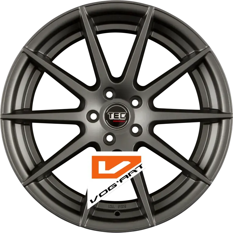 4 Jantes TEC SPEEDWHEELS GT7 Gun Metal - Dark Grey (DG) 19″ | Jantes alu design by Vog'Art