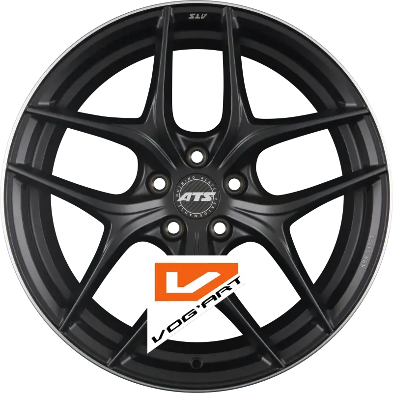 4 Jantes ATS COMPETITION 2 Racing-Schwarz Hornpoliert 19″ | Jantes alu design by Vog'Art