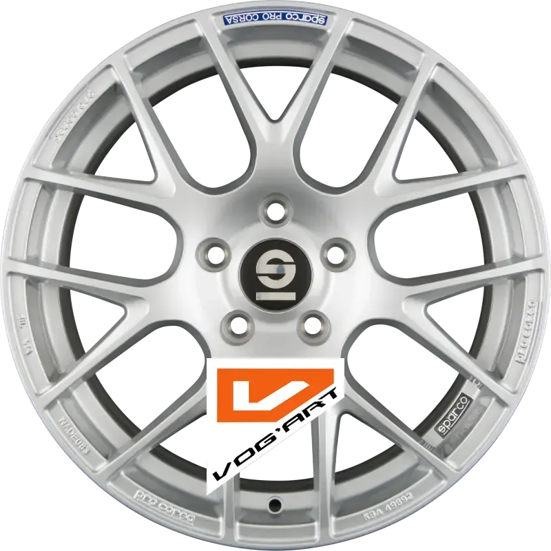 4 Jantes SPARCO PRO CORSA Full Silver 18″ | Jantes alu design by Vog'Art