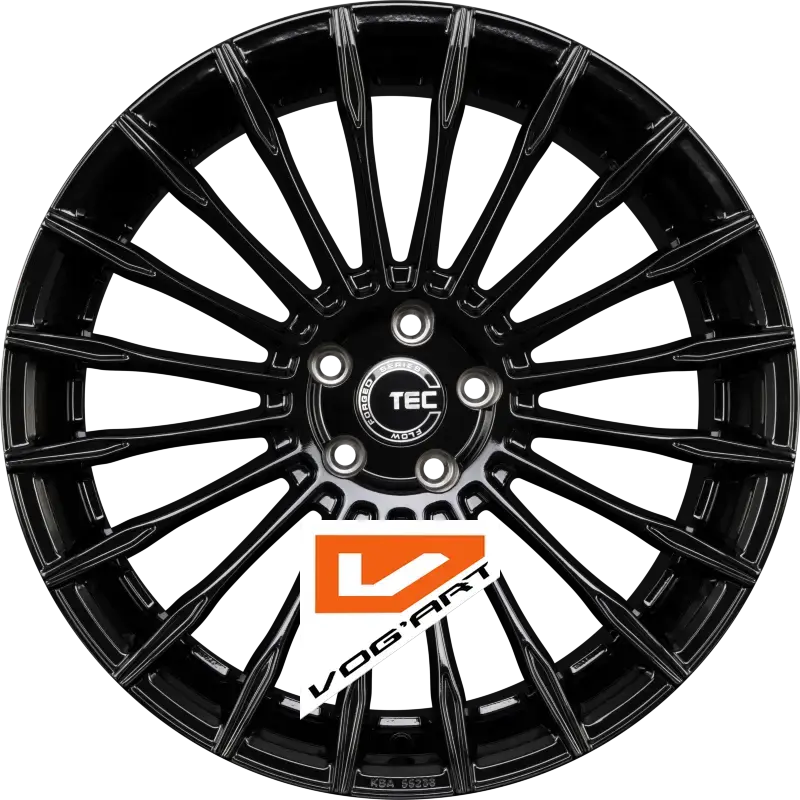 4 Jantes TEC SPEEDWHEELS GT5 Schwarz Glanz (BG) 19″ | Jantes alu design by Vog'Art