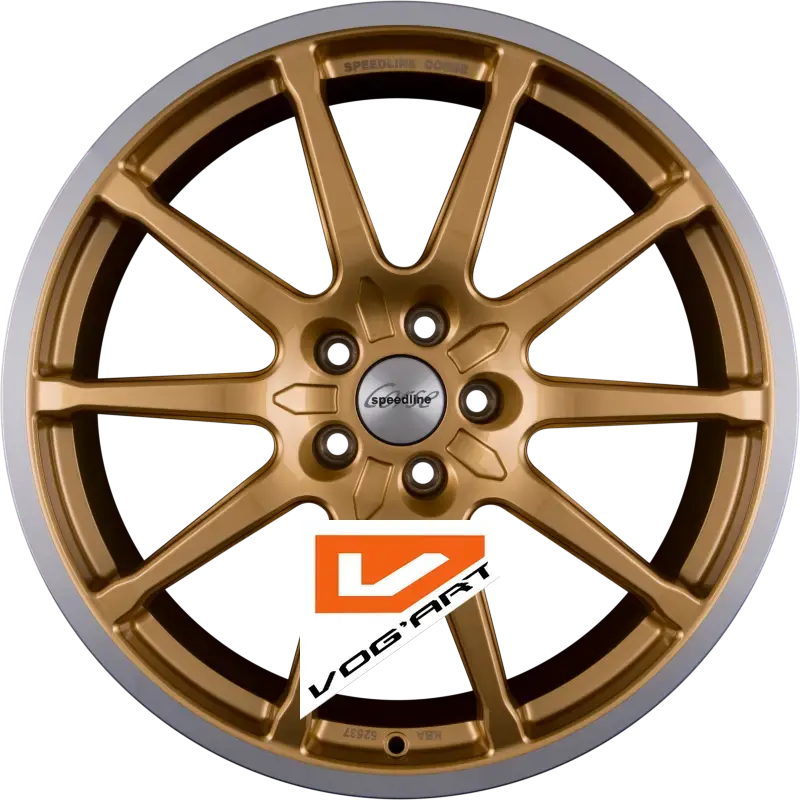 4 Jantes SPEEDLINE CORSE SC1 MOTORISMO Racing Gold-Hornkopiert 20″ | Jantes alu design by Vog'Art