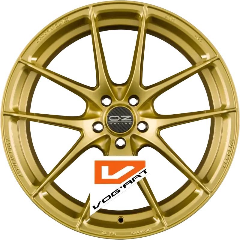 4 Jantes OZ LEGGERA HLT Race Gold 17″ | Jantes alu design by Vog'Art