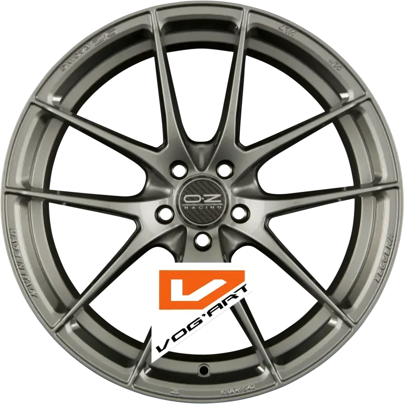 4 Jantes OZ LEGGERA HLT Grigio Corsa Bright 17″ | Jantes alu design by Vog'Art