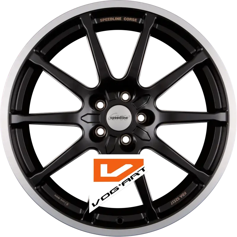 4 Jantes SPEEDLINE CORSE SC1 MOTORISMO Racing Black-Matt-Hornkopiert 20″ | Jantes alu design by Vog'Art