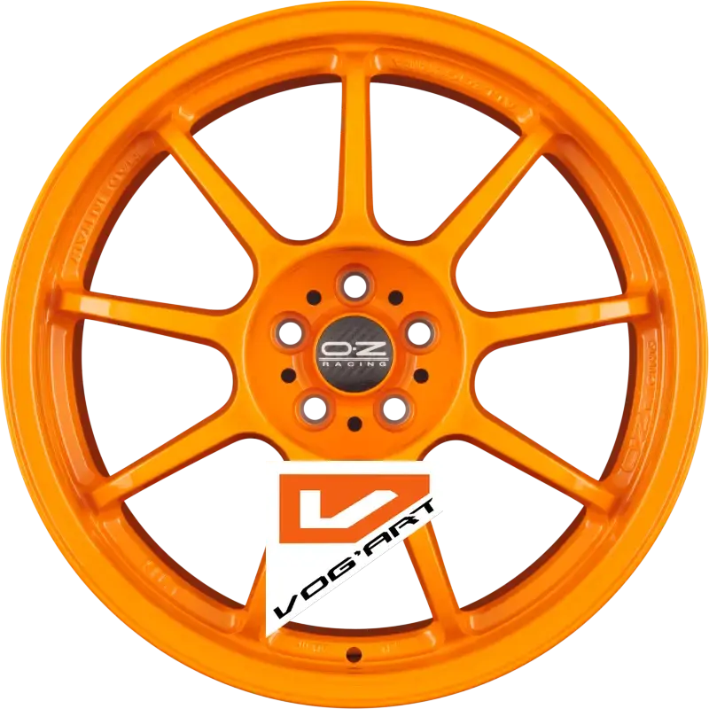 4 Jantes OZ ALLEGGERITA HLT Orange 17″ | Jantes alu design by Vog'Art