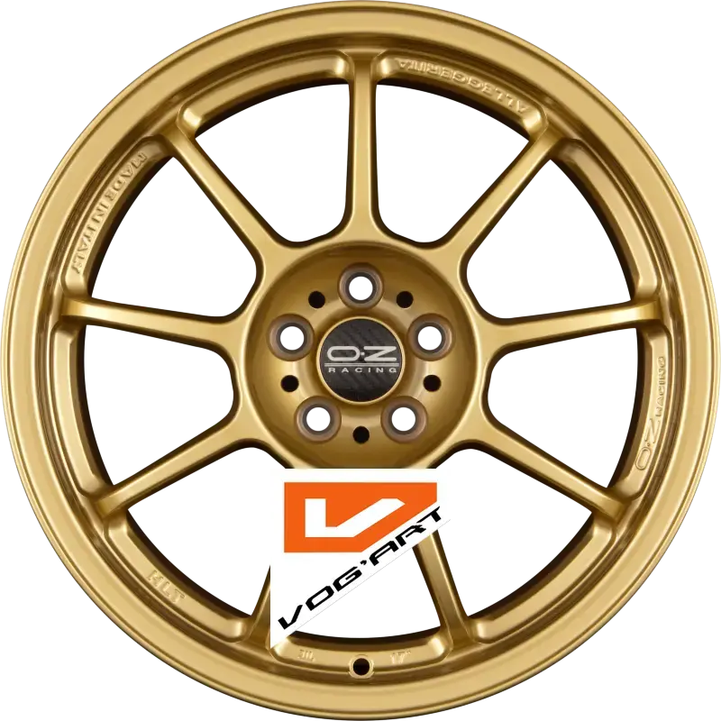 4 Jantes OZ ALLEGGERITA HLT Race Gold 17″ | Jantes alu design by Vog'Art