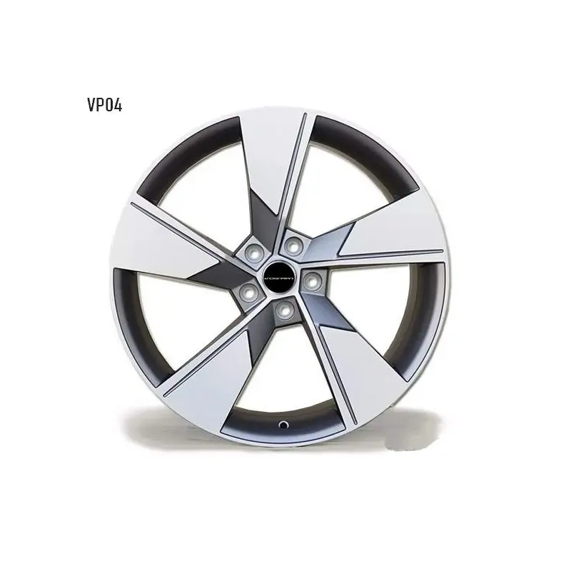 4 Jantes VOG'ART VP04 ANTHRACITE POLI 17″