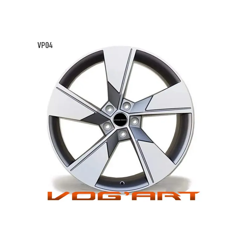 4 Jantes VOG'ART VP04 ANTHRACITE POLI 19″ | Jantes alu design by Vog'Art