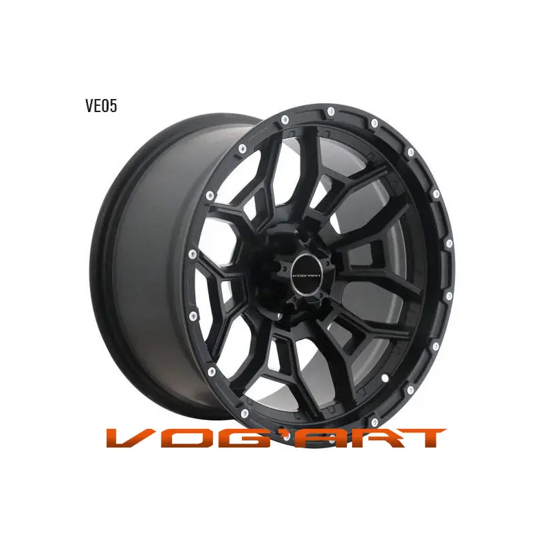 4 Jantes VOG'ART VE05 NOIR 17″ | Jantes alu design by Vog'Art