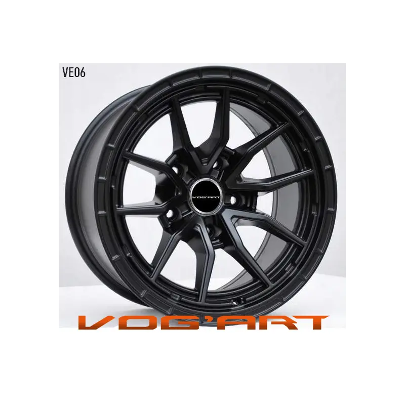 4 Jantes VOG'ART VE06 NOIR 17″ | Jantes alu design by Vog'Art