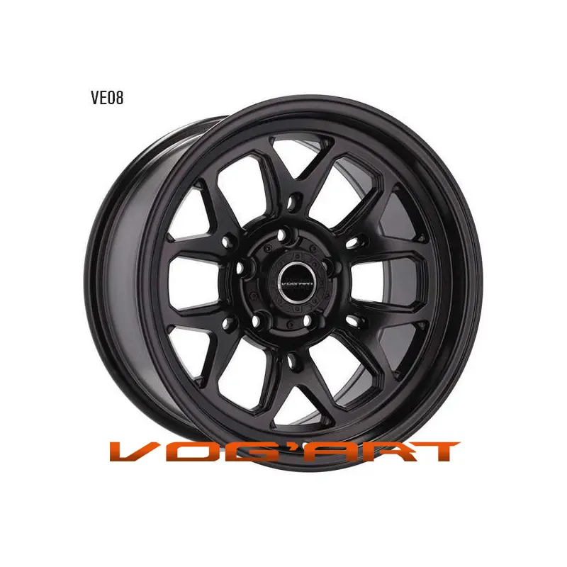 4 Jantes VOG'ART VE08 NOIR 17″ | Jantes alu design by Vog'Art